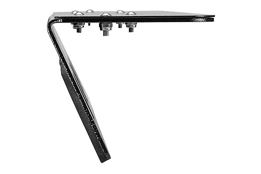 Magnetic Antenna Mounting Plate - 2024 Ford Superduty F250 - Compatible - No-Drilling Required - No Cam - Black