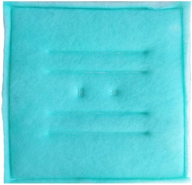 Hiton Paint Booth Tacky Intake Filter Pad 24"x 24"(24 Pack), Series 55 Spray Booth Intake Filter for Air Filter System(Internal Wire)