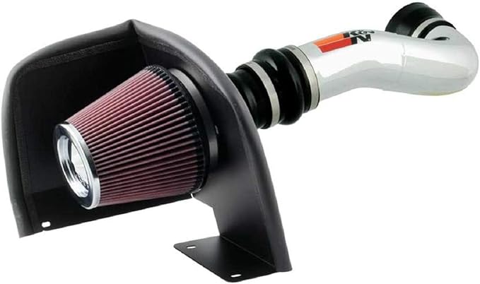 K&N Cold Air Intake System: High-Flow Air Filter, Increase Performance & Towing: Compatible with 2007-2008 Chevy/GMC/Cadillac Silverado, Suburban, Tahoe, Sierra, Yukon, Escalade, Avalanche, 77-3058KP
