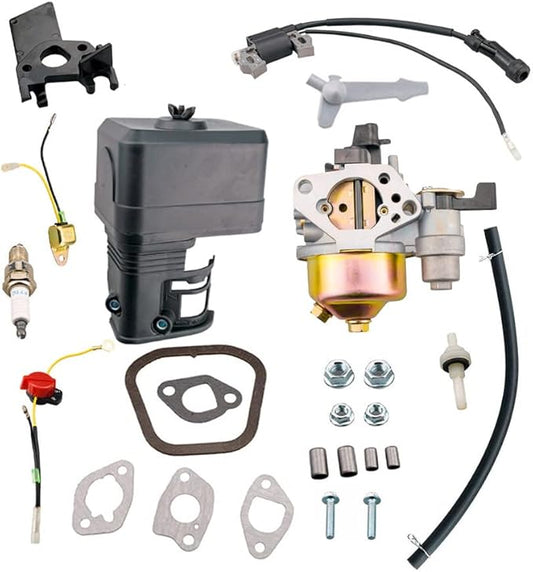 JJing Carburetor Air Filter Housing Kit for Honda GX160 GX200 GX120 GX140 Harbor Freight 212 173 R210 Engine