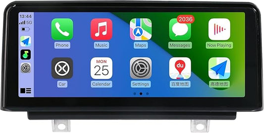 10.25 Inch Touchscreen Wireless CarPlay/Andriod Auto for 2012-2016 BMW 3/4/M3/M4 Series with NBT System Chassis designations: F30/F31/F34/F32/F33/F36/F80/F82/F83 Models