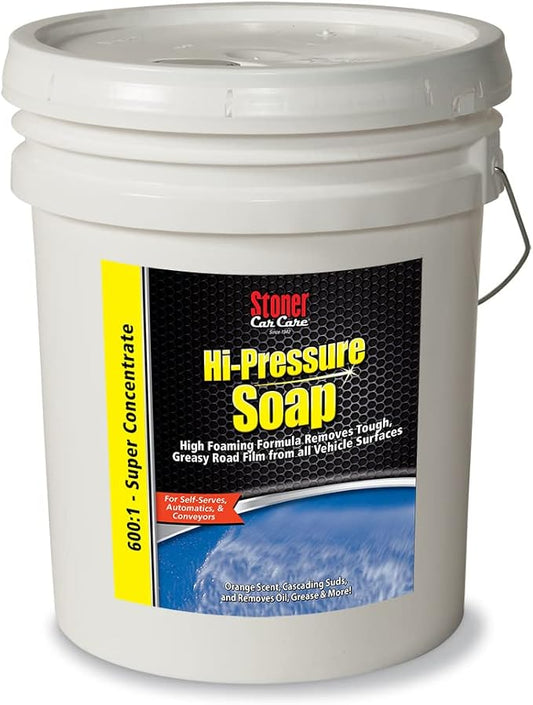 Stoner Car Care Pro 91247 Hi-Pressure Super Concentrated Soap - 5-Gallon