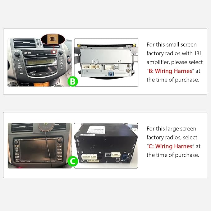 JOYING Car Radio for Toyota Rav4 2006-2012 Android 13 Car Stereo 9 Inch Touch Screen with Wireless CarPlay & Android Auto, GPS Navigation, SWC, Mirror Link, AM/FM Radio(JY-TT164N8)