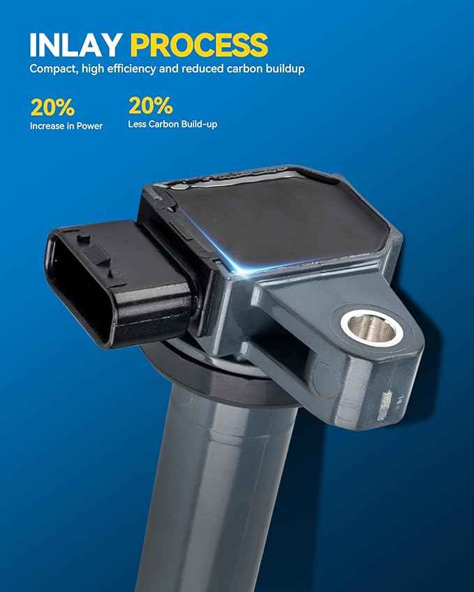 PHILTOP UF314 Ignition Coil Pack Compatible with 2000-2005 Celica, 2005-2011 Elise, 2006-2011 Exige, Set of 4