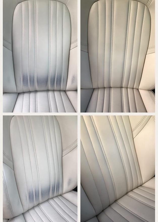 Geist. 3 Minus Care Kit for Leather & Vinyl | Clean and Shield from dye Transfer & Abrasion Damage | for car Interior, Furniture, Apparel, Shoes and Bags