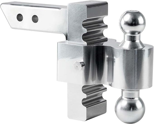 Andersen Manufacturing 3411 Rapid Hitch - 6" Drop/Rise with Plated Steel Combo Ball (1-7/8" x 2")