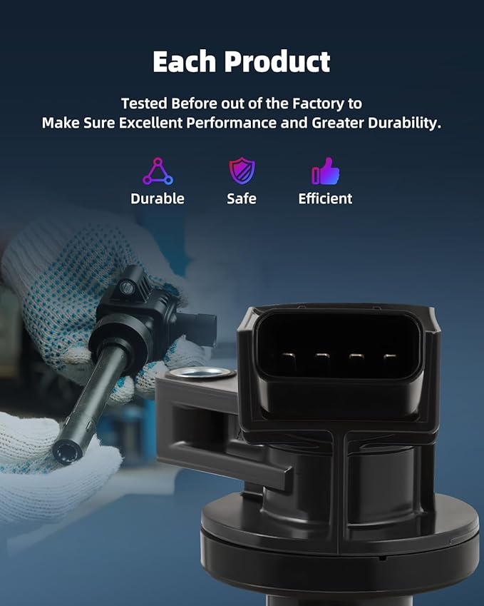 ECCPP ignition coil coils UF247 1 PCS,for Toyota MR2 Spyder 1.8L 2000-2005,for Toyota Matrix 1.8L 2003-2008,for Toyota for Corolla 1.8L 2000-2008 UF247 C1249 E864