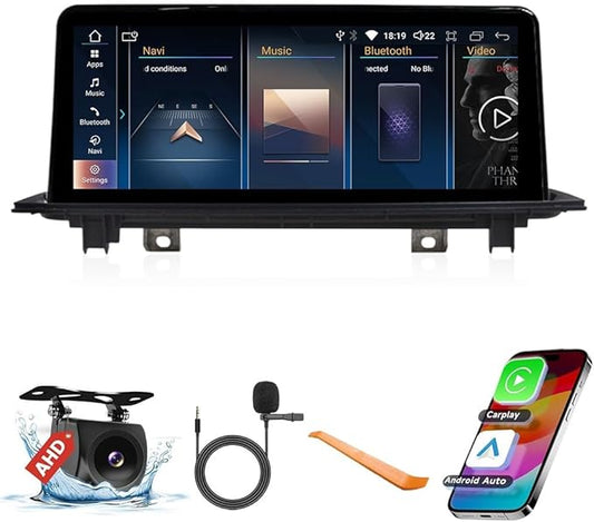 for BMW 3 4 Series F30 F31 F32 F33 F34 F36 2013-2017 NBT 10.25" Car CarPlay Android Auto Navigation Stereo GPS Radio Display IPS Touchscreen Headunit Tablet Media Player