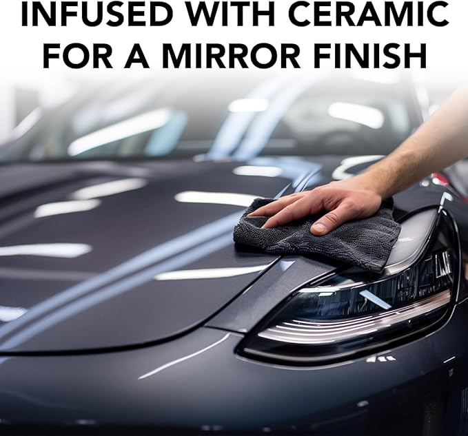 Waterless Car Wash Spray for Tesla, No Hose Needed | Biodegradable, Safe on Wraps, for Tesla Cleaning Products Exterior, UV & Ceramic Protection, for Tesla Model 3 Y S X Car Accessories 2025