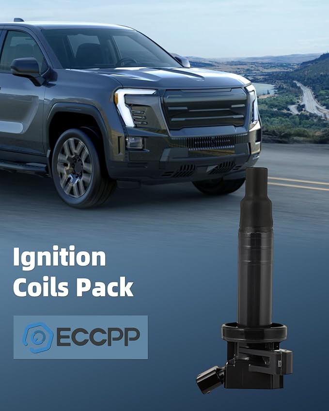 ECCPP ignition coil coils UF247 1 PCS,for Toyota MR2 Spyder 1.8L 2000-2005,for Toyota Matrix 1.8L 2003-2008,for Toyota for Corolla 1.8L 2000-2008 UF247 C1249 E864