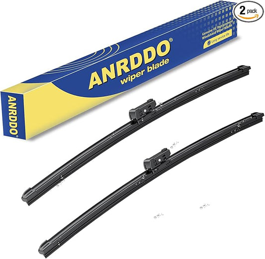 2 Wipers Replacement For VW Golf R GTI Golf Alltrack e-Golf Arteon Taos Stelvio Original Equipment Windshield Wiper Blades Set - 26"+18" (Set of 2) Top Lock