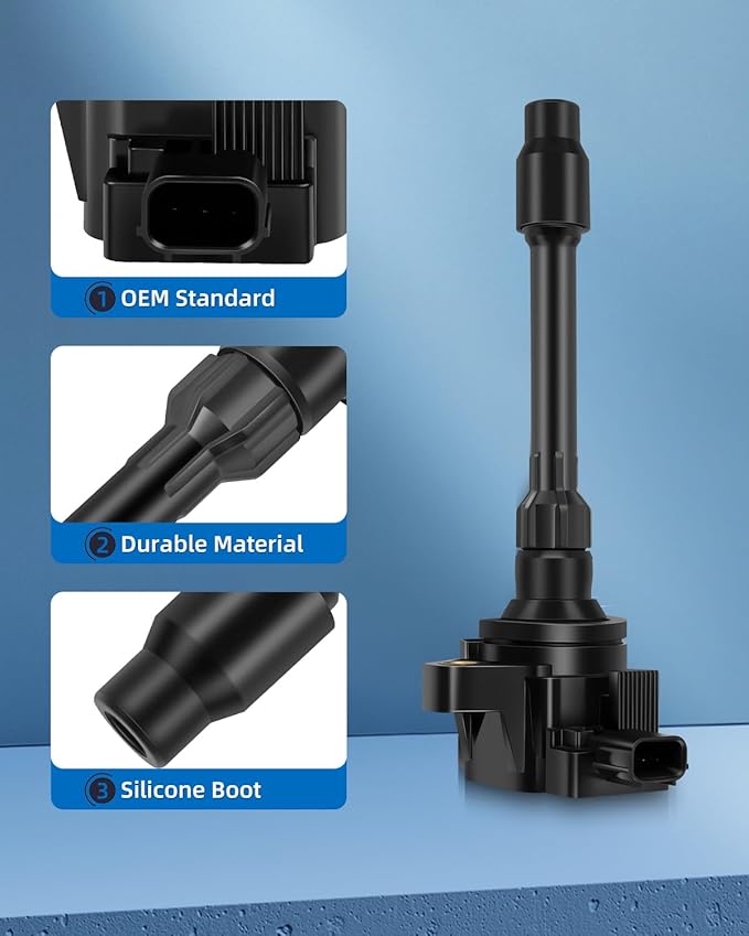 ECCPP 4 ignition coils with 4 iridium Spark Plugs,UF749,coils packs,for Honda,for Civic 2015-2019,for Civic 2016/2020,1.5L 2.0L,UF-749,JSD02-172