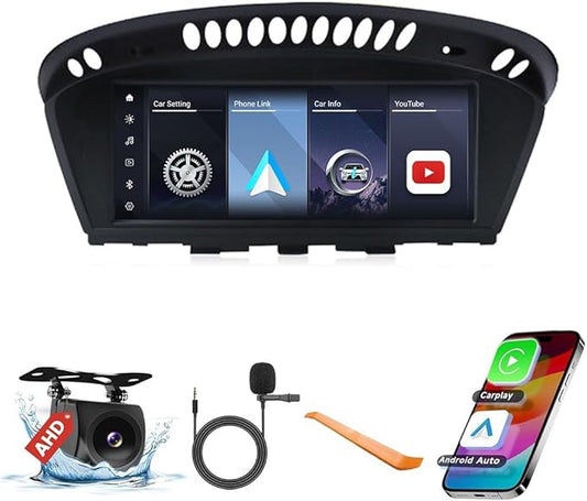 for BMW 5 Series E60/3 Series E92 2007-2009 CCC 8.8" Car CarPlay Android Auto Navigation Stereo GPS Radio Display IPS Touchscreen Headunit Tablet Media Player