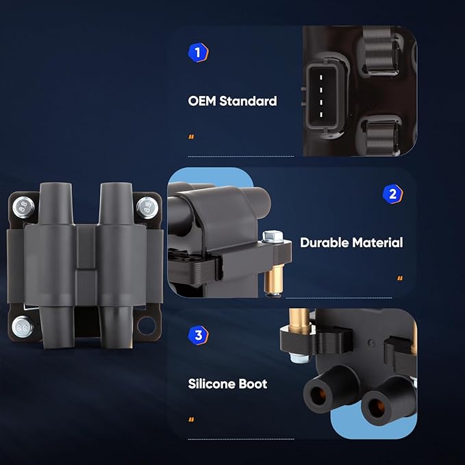 ECCPP Ignition Coils Pack Compatible for Subaru Legacy Impreza Outback for Forester UF538 C1709 for Travel Transportation and Repair