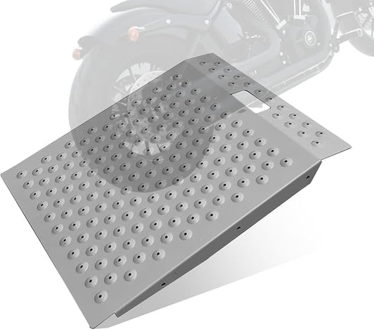 Shed Ramp for Riding Mower, 750 LBS Portable Threshold Loading Ramps for Sheds Garage Doorway Lawn, Supporting Anti-Slip Ramp for Tractor Snow Blower Wheelchairs Garden Cart, Carbon Steel, 1 Pcs