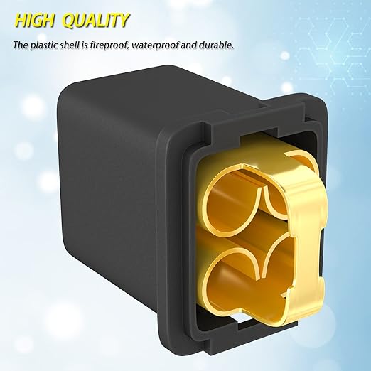 Joinfworld 36 Pcs Jcase Fuse Automotive Tall/Standard and Low Profile Jcase Box Shaped Fuses Assortment Kit (20A, 30A, 40A, 50A, 60A, 80A) for Ford Chevy/GM Nissan and Toyota Pickup Trucks Cars SUVs