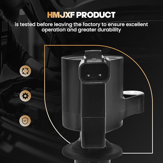 UF406 DG513 C1387 FD495 18LZ12029AB Ignition Coil (Set of 1) Compatible with Ford Mercury Mazda Fits 2001-2005 Escape,Taurus DG500 C1458 FD502 - V6 3.0L Engines