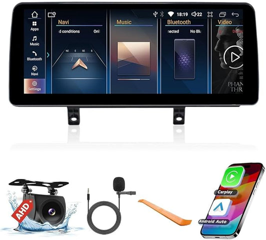 for BMW 3 4 Series F30 F31 F32 F33 F34 F36 2013-2017 12.3" Octa Core 4G+32G Car CarPlay Android Auto Navigation Android Stereo GPS Radio Display IPS Touchscreen Headunit Tablet Media Player