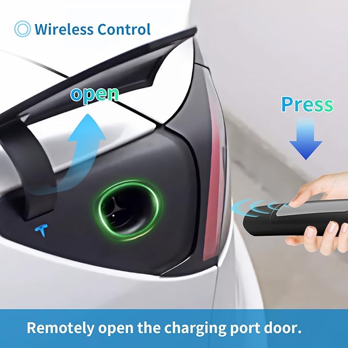 16A Portable Charger with NACS Connector, 25ft Cable, with 240V NEMA 6-20 Plug, 120V NEMA 5-15 Adapter, NACS Connector,Home Charging Stations for ModelY/3/S/X,Level 1/2 EV Chargers.