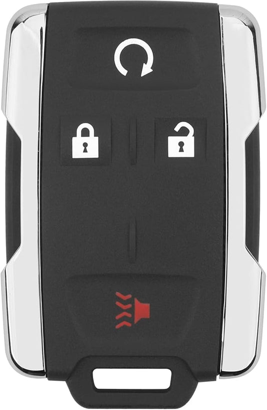 Key Fob Replacement for 2014-2020 Chevy Silverado 1500 2500 3500/15-21 Colorado/ 2015-2021 GMC Canyon/ 14-20 Sierra Car Keyless Entry Remote Control, M3N-32337100, 4 btn