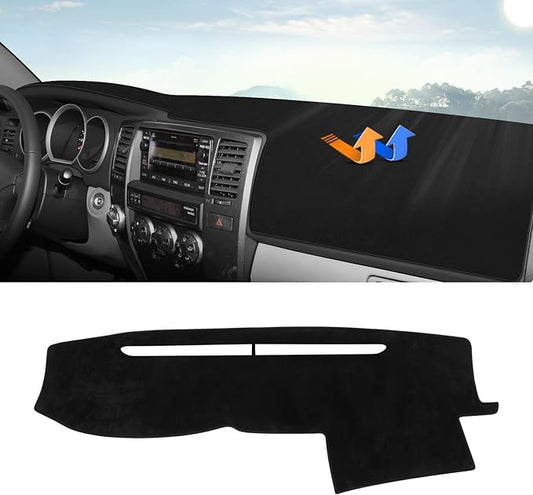 Autorder Dashboard Cover Mat for Toyota 4Runner 2003 2004 2005 2006 2007 2008 2009 Accessories Dash Cover Upgrade Velvet Dash Mat Sunshade Glare UV Rays Protector (Without Dash Speaker)