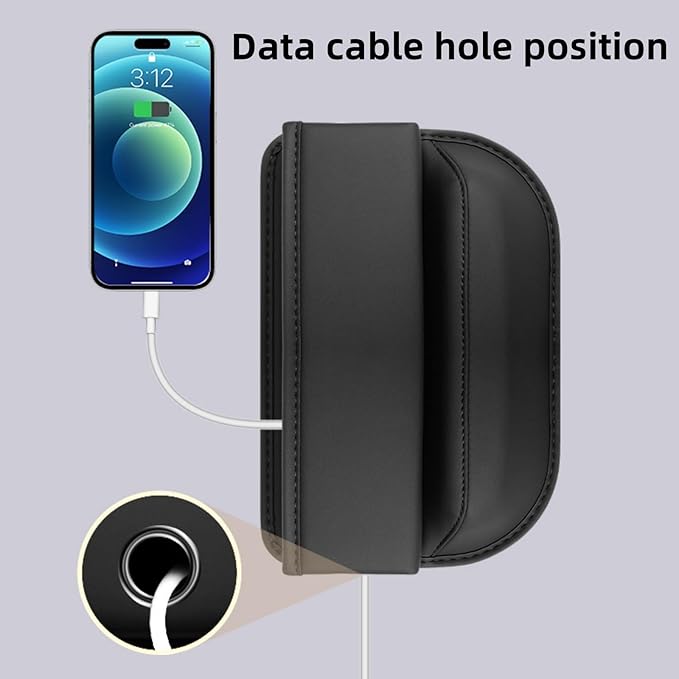 2 Pack Premium Car Seat Gap Filler Organizer - Universal Storage Box with Card Slots for Phones/Keys/Glasses, Fits Cars, SUVs & Trucks (Coffee-colored)