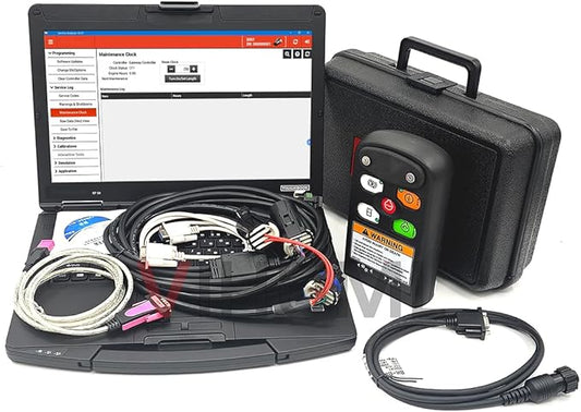 Ready to Use for Bobcat Diagnostic Tool (RST) Bobcat Service Analyzer Ready Tool Harness Remote Start Tool with Laptop Service (Tool with Laptop（CF54）)