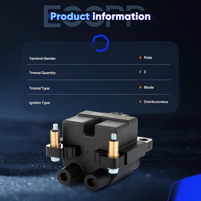 ECCPP Ignition Coils Pack Compatible for Subaru Legacy Impreza Outback for Forester UF538 C1709 for Travel Transportation and Repair