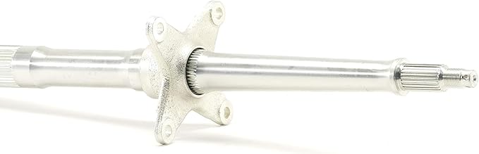 Precision Solid Rear Axle for Honda 42310-HN1-A40, 4140 Chromoly Steel, Heat-Treated, Direct Fit, Reliable Traction, Optimal Performance, Quality Tested, ATVPC