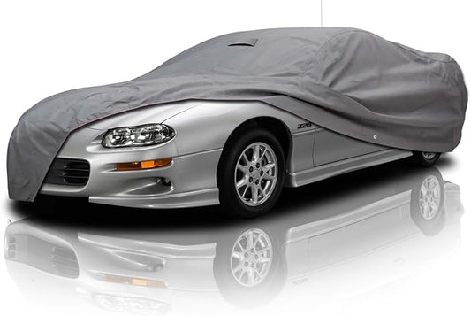 Ultimum Series Car Cover for Chevrolet Camaro Car Cover 1970-2002 Coupe Convertible 2-Door - Protection Semi Custom Fit - Dust, Sun, Snow, Rain, Protection in&Outdoor
