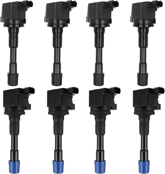 ECCPP 4 ignition coils UF675+ UF628,for Honda Civic 2012-2015 1.5L,Insight 2010-2014 1.3L &,for Acura ILX 2013-2015 1.5L 30520RBJS01,KD-7017B,UF675