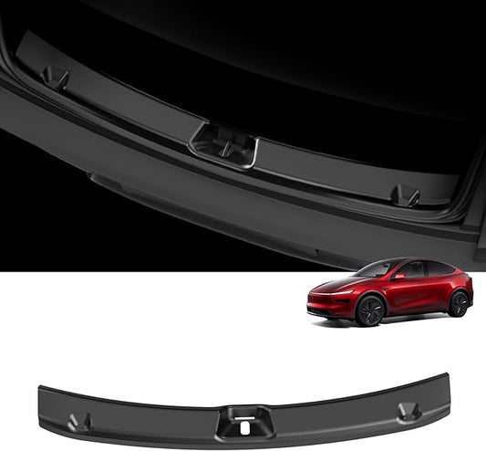 2025 2026 Tesla Model Y Juniper Rear Bumper Protector, TPE Trunk Sill Cover Guard, Interior Accessory for Model Y Juniper Cargo Area Protection