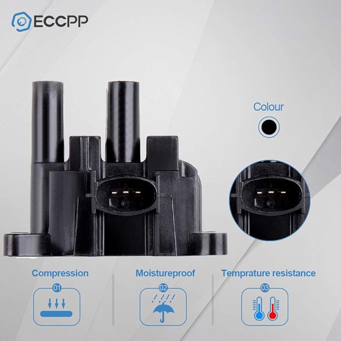 ECCPP High performance DG474 FD497 Ignition Coils Pack for Ford Contour/Escape/Focus for Mazda Tribute for Mercury Mystique Replacement for FD501 DG489 DG506 DG536 for Travel Transportation and Repair