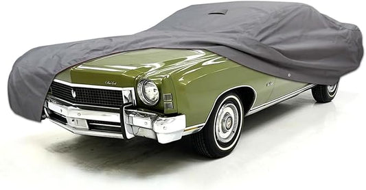 Ultimum Series Car Cover for Chevrolet Monte Carlo 1973-1977 Coupe 2-Door - Protection Semi Custom Fit - Dust, Sun, Snow, Rain, Protection in&Outdoor
