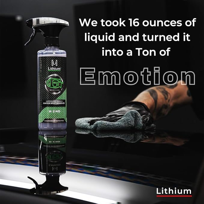 H2NO- waterless wash, protectant, and hydrophobic coating, offering a comprehensive solution that simplifies the maintenance process while elevating the overall appearance and protection