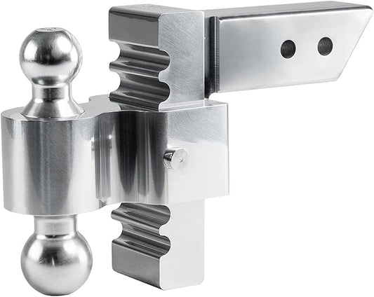 ANDERSEN HITCHES | RV Accessories | Adjustable Ball Mount Receiver | Heavy Duty Rapid Hitch | 6" Drop/Rise 2" to 2- 5/16" Combo Ball with 2-1/2" Shank | 3410-25