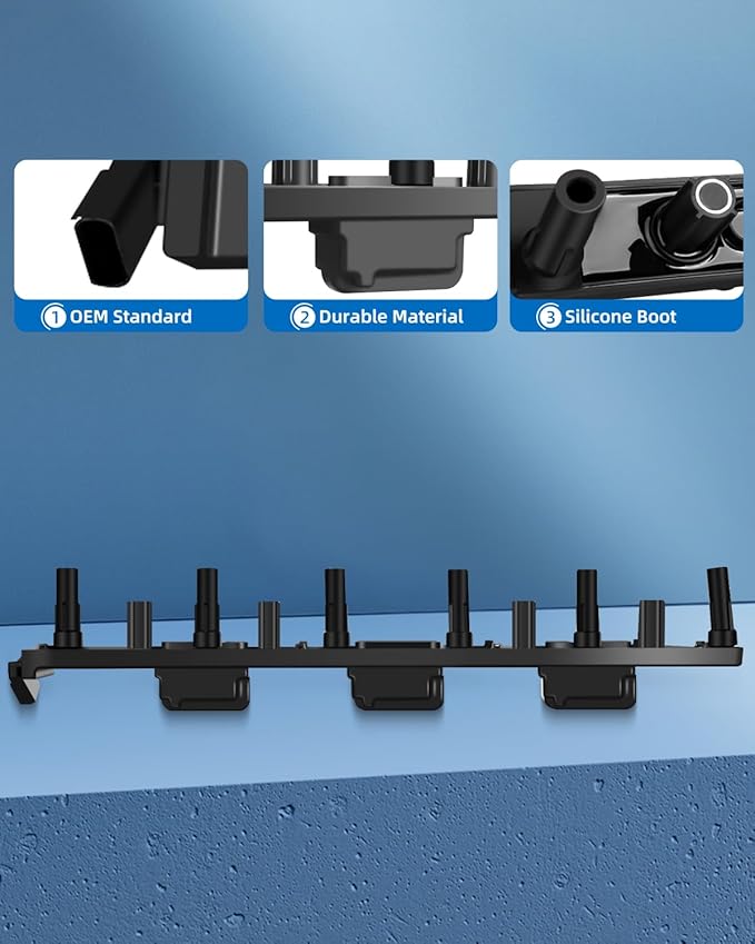 ECCPP Portable Spare Car Ignition Coils Compatible for Jeep Grand for Cherokee 1999 Replacement for UF293 C1230 for Travel, Transportation and Repair (Pack of 1)