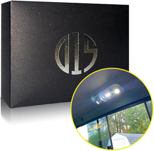 6000k White LED Interior Map Dome Light Bulbs for 1980-1996 Ford Bronco 1987-1996 F150 F250 OBS Accessories Parts (3 Pieces)