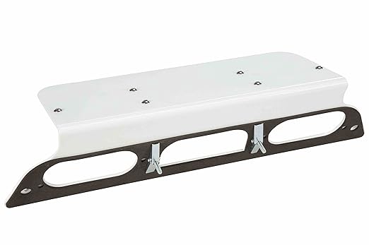 Magnetic Antenna Mounting Plate - 2023 Ford Superduty F550 Aluminum Trucks - Compatible - No-Drilling Required - No Cam - Black