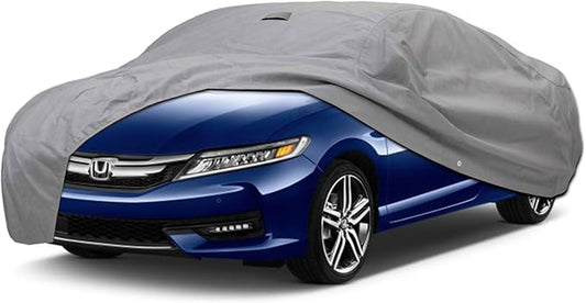 Ultimum Series Car Cover Waterproof All Weather for Honda Accord Car Cover 1998-2017 Sedan 4-Door - Protection Semi Custom Fit - Dust, Sun, Snow, Rain, Protection in&Outdoor
