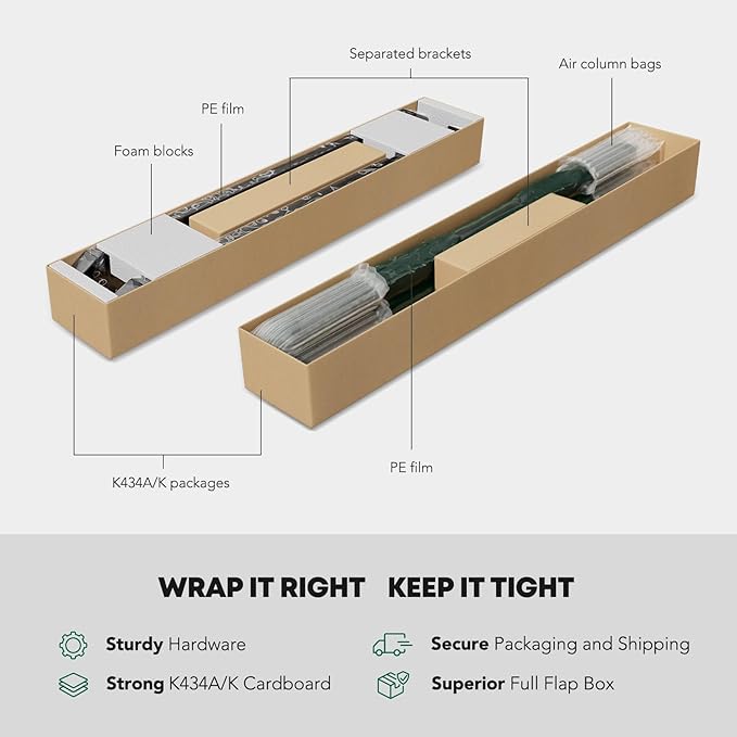 YHTAUTO 7 Inch Running Boards Fit Ford F-250/F-350 Super Duty 1999-2016 Extended/SuperCab, Side Steps Aluminum Step Bars Off-Road Exterior Accessories