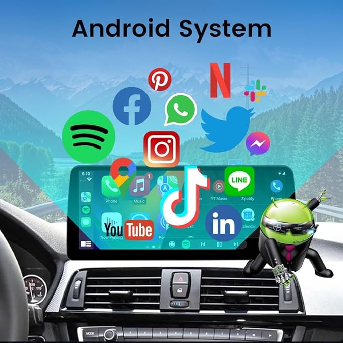 for BMW 3 4 Series F30 F31 F32 F33 F34 F36 2013-2017 12.3" Octa Core 4G+32G Car CarPlay Android Auto Navigation Android Stereo GPS Radio Display IPS Touchscreen Headunit Tablet Media Player