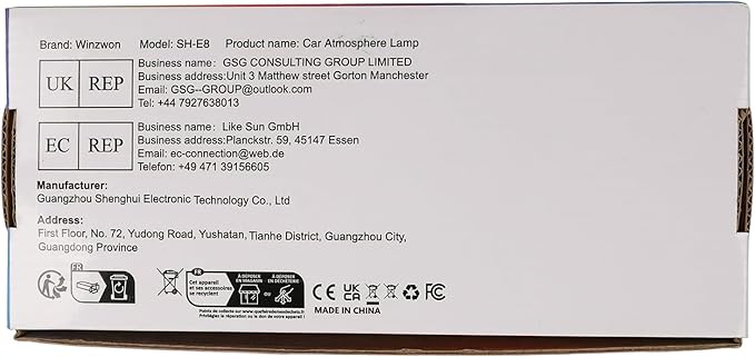 Winzwon Led Lights for Car Accessories Interior, Christmas Stocking Stuffers for Men Women Teen Girls, White Elephant Gifts for Adults, APP Control with USB Port Color Change Lights for Truck Decor