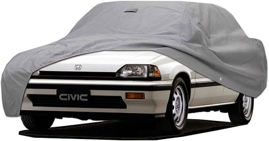 Ultimum Series Car Cover Waterproof All Weather for Honda Civic Car Cover 1984-1991 Sedan 4-Door - Protection Semi Custom Fit - Dust, Sun, Snow, Rain, Protection in&Outdoor