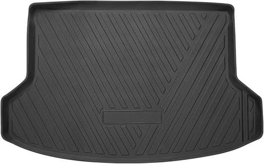 Powerty Trunk Mat for 2021-2025 2026 Kia Seltos Accessories Cargo Mats TPE All Weather Cargo Liner Heavy-Duty Trunk Liners(Just Fits Without Subwoofer)(No SX Turbo Models)