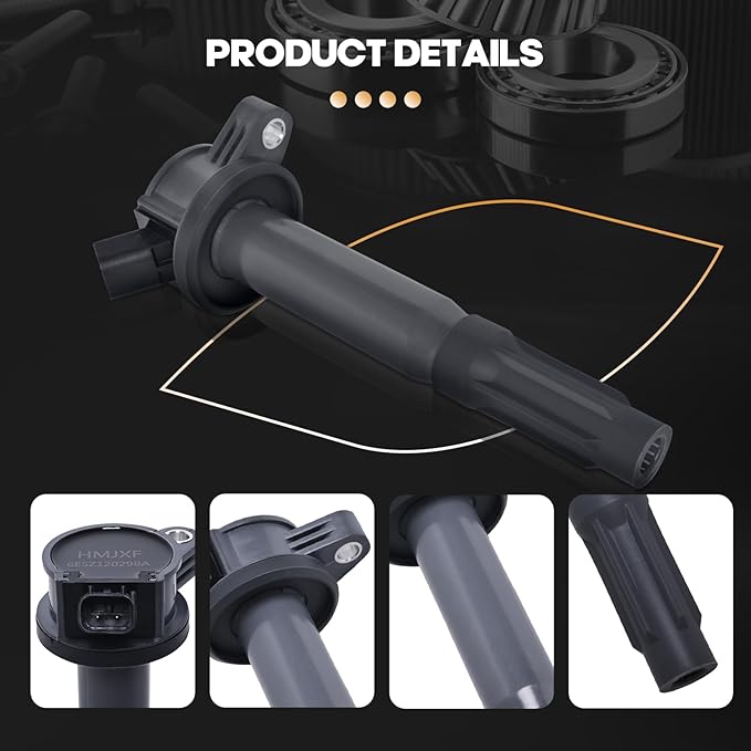 UF486 Ignition Coil (Set of 1) Compatible with Mercury Ford 2008-2012 Escape, 2006-2012 Fusion, 2009-2011 Mariner 2006-2011 Milan, 2006 Lincoln Zephyr Replacement for DG514 C1594 3.0L V6