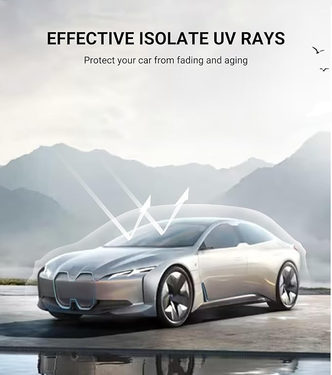 Windshield Sunshade for Ram 1500 2019-2025 with 5 inch Wide Sensor - Metallic