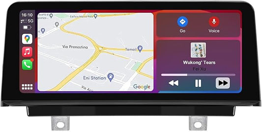 PEMP 10.25" Linux Head Unit for BMW 3 Series F30 F20 NBT CIC, CarPlay Support iOS 26 Android Auto Screen Calls Using The OEM Bluetooth with a Pry Tool （2012-2017）