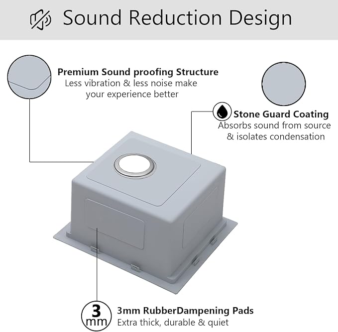 15x17 Inch Undermount Bar Sink,15 Inch Top mount Small Kitchen Stainless Steel Rectangular 16 Gauge Single Bowl Prep Wet RV Sink Workstation with Strainer Drain