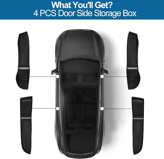 Upgraded Rear Bumper Protection Kit for 2024-2026 Tesla Model Y (Juniper Refresh) - Full Coverage Trunk Sill Guard in Durable Matte Black TPE